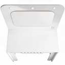 Ver mais imagens de Penteadeira Camarim com LED e Espelho 1 Gaveta Ripada 90cm Blush B02 Branco - Lyam Decor
