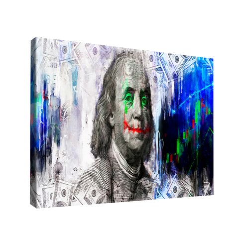 Quadro Full Dollar -- BR ARTES Grande 118x78