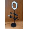 Tripé Microfone Gravação - Ring Light Usb - 4