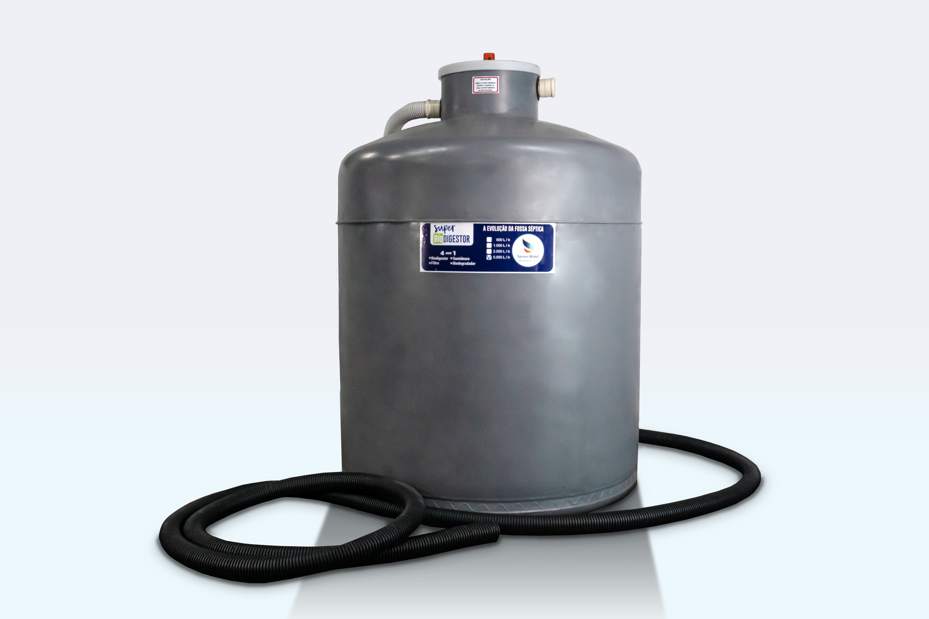 Super Biodigestor (4 em 1) 5.000l - Sanear Brasil