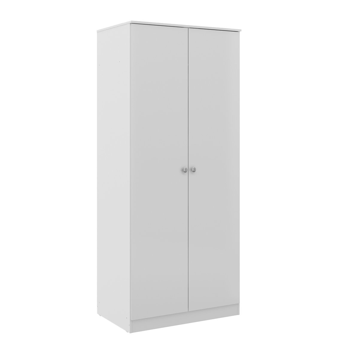 Guarda Roupa com 2 Portas 75x175cm Branco 6502