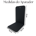 Ver imagem 3 de 2 Aparadores para Livros Suporte Separador Bibliocanto Preto + Prateleira Suspensa Multiuso 60cm