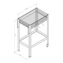 Ver imagem 3 de Carrinho Bar Multiuso Guarujá 