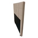 Ver imagem 3 de Cabeceira Cama Box Casal Queen Size Leiria 160cm Suede Bege - Desk Design