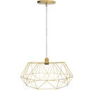 Ver imagem 6 de Pendente Aramado Estádio Grande Cabo Cristal 2M Luminária Lustre Teto Moderno Retrô Vintage Agp Agp