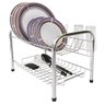 Escorredor de Louças 2 Andares Suporte 5 Copos 11 Pratos Lafatelli - 1