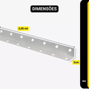 Ver imagem 4 de Coluna L2 2 Metros Chapa 20 Kit com 10