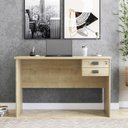 Ver imagem 6 de Mesa Para Escritorio 120x74 2 Gavetas 127073 Nature Mobel