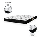 Ver imagem 6 de Colchão Casal POLAR Espuma 138x188x12cm Polar Branco / Preto