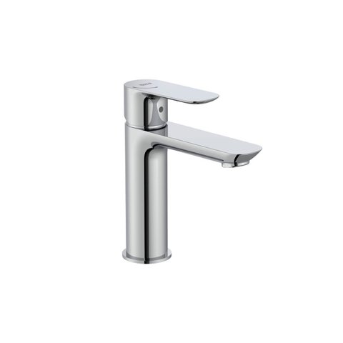 Monocomando para Lavatório de Mesa Bica Baixa Cala Roca Cinza/Cromado