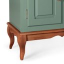 Ver imagem 3 de Gabinete para Banheiro 1 Porta 1 Gaveta com Pés Luiz Xv Dália 3064
