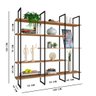 Estante Industrial para Sala Urban 3 - 3
