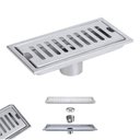 Ver imagem 1 de Ralo Linear 30cm Aço Inox Banheiro Area Externa Anti Odor Anti Inseto Piscina Lavabo Quintal