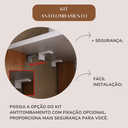Ver mais imagens de Estante de Livros 82CMX134CM Escada Multiuso 5 Prateleiras Branco Artany