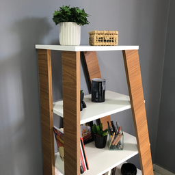 Estante Escada Multiuso para Livros 5 Prateleiras 134cmx82cm - 21