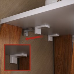 Estante Escada Multiuso para Livros 5 Prateleiras 134cmx82cm - 18