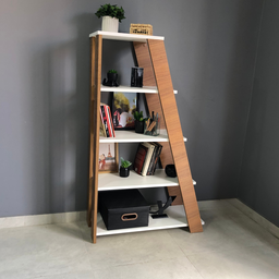 Estante Escada Multiuso para Livros 5 Prateleiras 134cmx82cm - 20