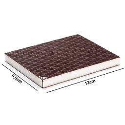 Kit 05 Pares Esponja Abrasiva Alta Abrasão Antiempastante Granulação 100 - 2