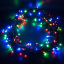 Ver imagem 6 de Cordão Luminoso Led Pisca Pisca 8 Funções 100 Leds Taschibra 110v Colorida