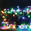 Ver imagem 7 de Cordão Luminoso Led Pisca Pisca 8 Funções 100 Leds Taschibra 110v Colorida