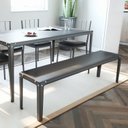 Ver imagem 2 de Banco em Aço 160cmx35cm Rio 