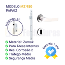 Ver imagem 2 de Fechadura Papaiz Interna Mz 950