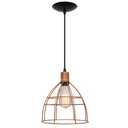 Ver imagem 4 de Pendente Trio Aramado Poptem veneza com lâmpada st58 127v cobre