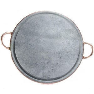 Fondue de Pedra Sabão Grelha 32 Cm