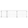 Cercado Grade c/ Portão Pet 2 Módulos P/ Isolamento e Proteção AÇOMIX CERCADO 2 MOD - 1