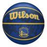 Bola de Basquete Nba Team Tiedye Golden State Warriors Azul - 1