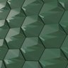 Revestimento Hexagonal 3d - Ferro Fluid - Montizi:verde Capitolio - 2