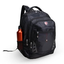 Kit 2 Mochila Masculina Grande Preta Fuji Swiss Move - 2