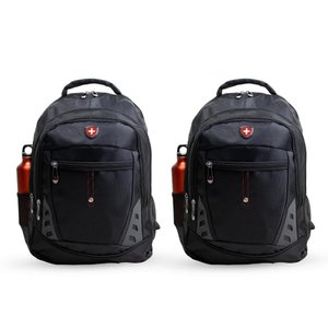Kit 2 Mochila Masculina Grande Preta Fuji Swiss Move