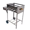 Churrasqueira Giratória 5 Espetos Issi Grill Inox Bivolt - 3