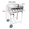 Churrasqueira Giratória 5 Espetos Issi Grill Inox Bivolt - 2
