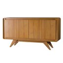 Ver imagem 1 de Buffet Aparador 160cm 4 Portas Orgânico Cecy Nature Z56 - Mpozenato