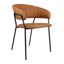 Ver imagem 4 de Kit 4 Cadeiras Poltrona Jantar Gourmet Estofada Mara Rivatti