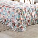 Ver imagem 3 de Colcha Casal Queen Babado Laila 3 Peças Estampa 01