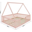 Ver imagem 4 de Cama Queen Montessoriana Valentina Rosa