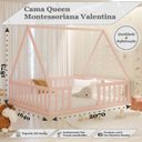 Ver imagem 2 de Cama Queen Montessoriana Valentina Rosa