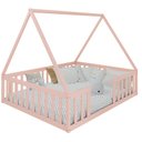 Ver imagem 3 de Cama Queen Montessoriana Valentina Rosa