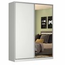 Ver imagem 1 de Guarda Roupa Solteiro com Espelho 2 Portas 3 Gavetas Rc 2003 Linha Roupeiros Emovell