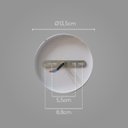 Ver imagem 7 de Pendente Tubo Cilindro Branco 50cm + Led Mr11 2700K St642