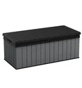 Ver imagem 1 de Baú Armazenamento Keter Darwin 380l Externo Resistente À Chuva e Sol