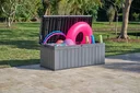 Ver imagem 3 de Baú Armazenamento Keter Darwin 380l Externo Resistente À Chuva e Sol