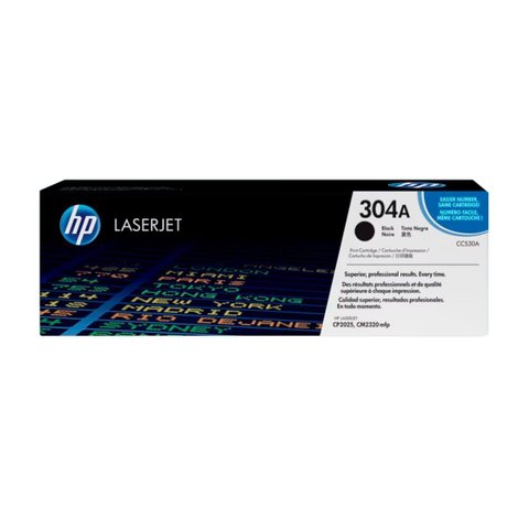 Toner Hp Cc530a 304a Preto | Cp2025dn Cm2320n Cm2320nf | Original