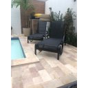 Ver imagem 2 de Kit Mesa 4 Cadeiras Alumínio com Espreguiçadeiras de Piscina