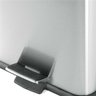 Lixeira Retangular 20L Inox Cinza VONDER - 8