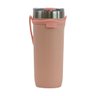 Copo Térmico Inox 710ml com Tampa Rosa Fosco Hermético - 3