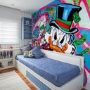 Ver imagem 1 de Papel de Parede Tio Patinhas 300x300cm